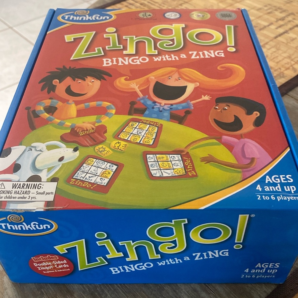 Zingo, Bingo with a Zing
